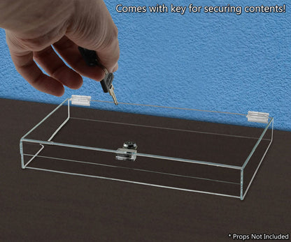 Comes with key for securing contents