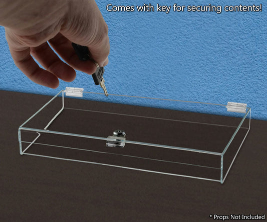 Comes with key for securing contents