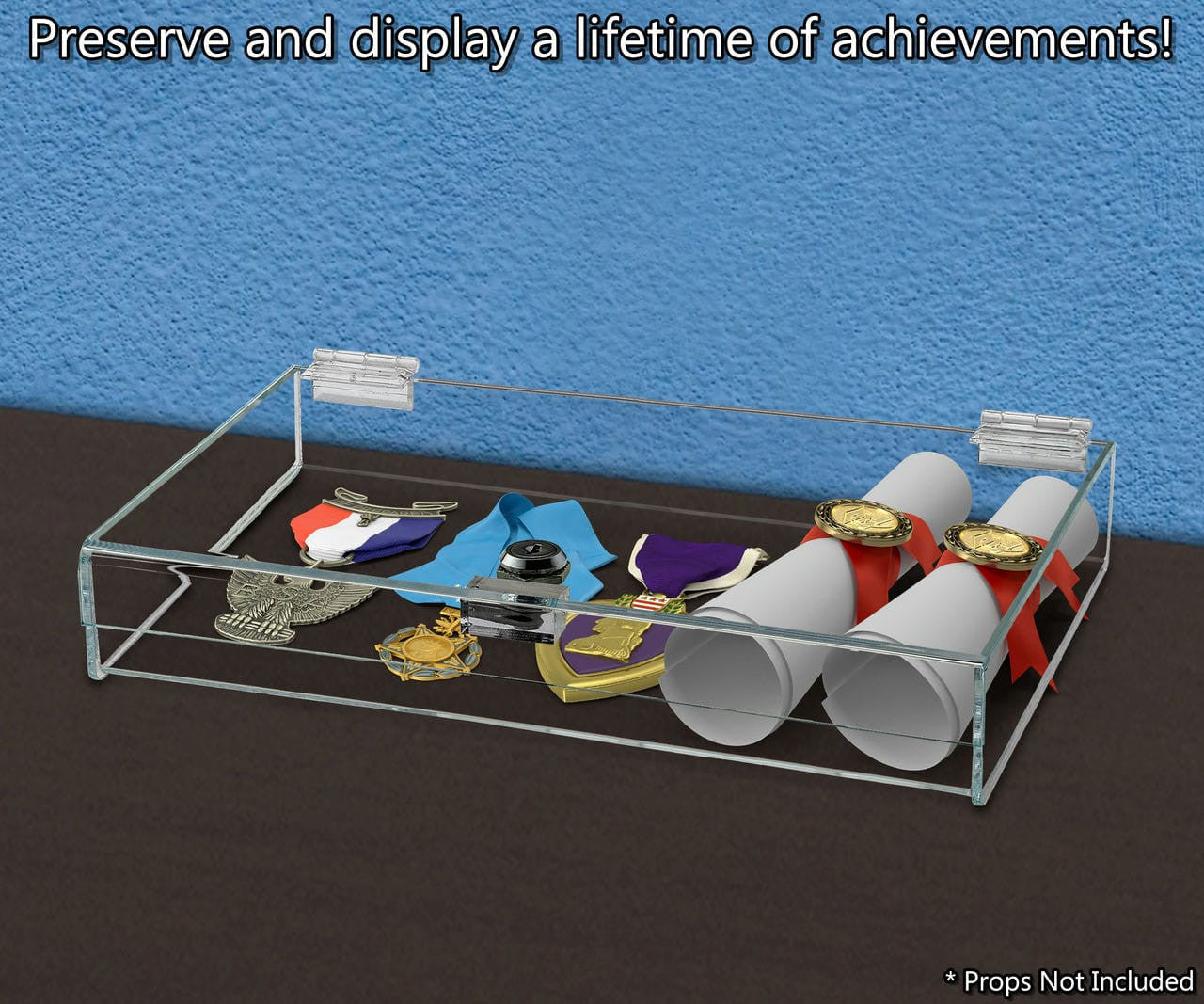 Preserve and display a lifetime of achievements