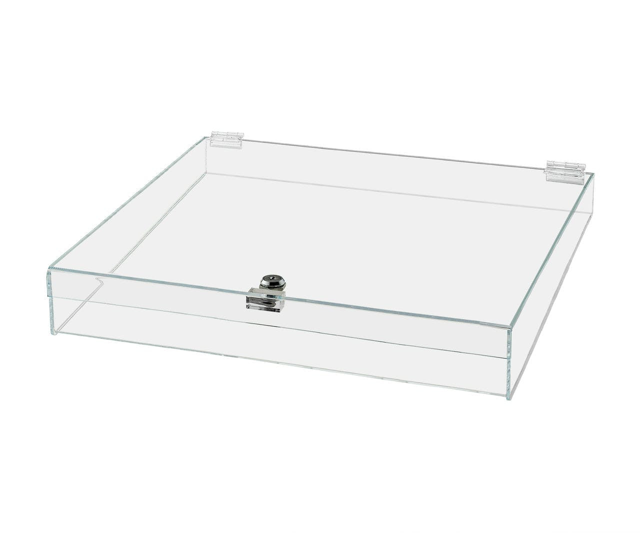 18"W x 18"D x 4"H Display Locking Security Case Countertop