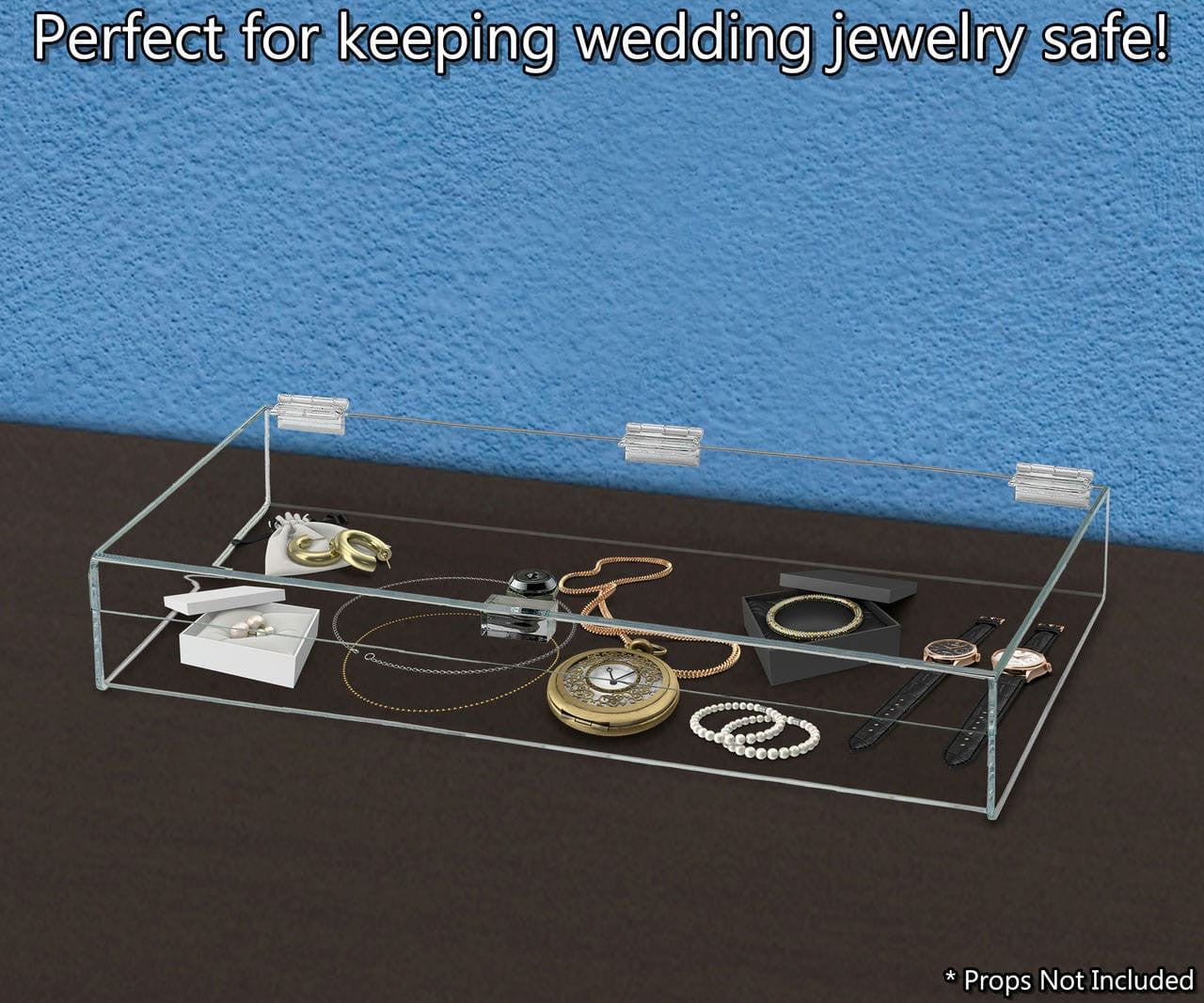 Perfect for keeping wedding jewelry safe