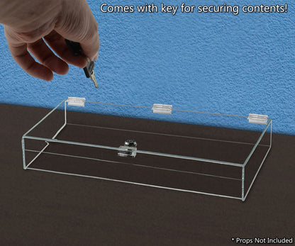 Comes with key for securing contents