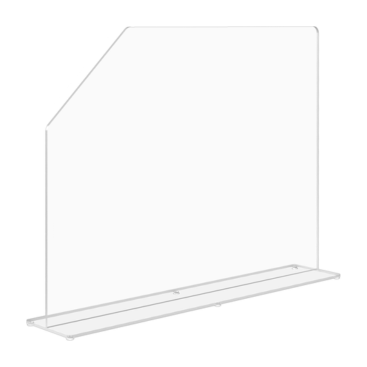 23.5"W x 18"H Sink Splash Guard Barrier