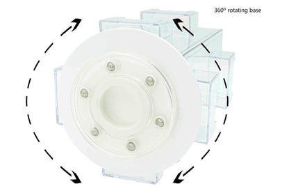 Spinning Vertical Business or Gift Card Holder 8 Pocket Display