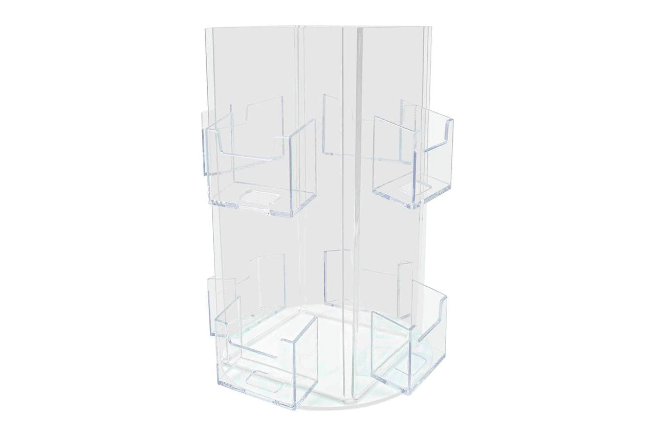 Spinning Vertical Business or Gift Card Holder 8 Pocket Display