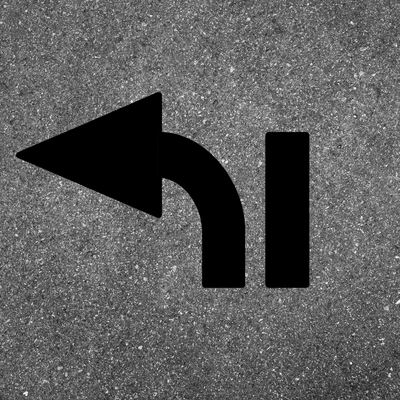 42" Arrow Combo 3 Piece Pavement Stencils