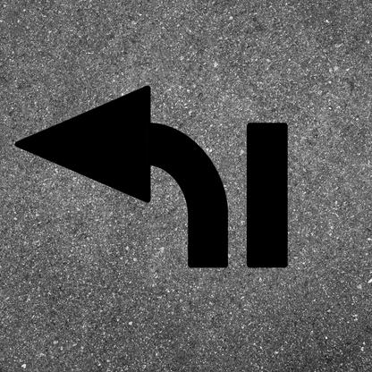 42" Arrow Combo 3 Piece Pavement Stencils