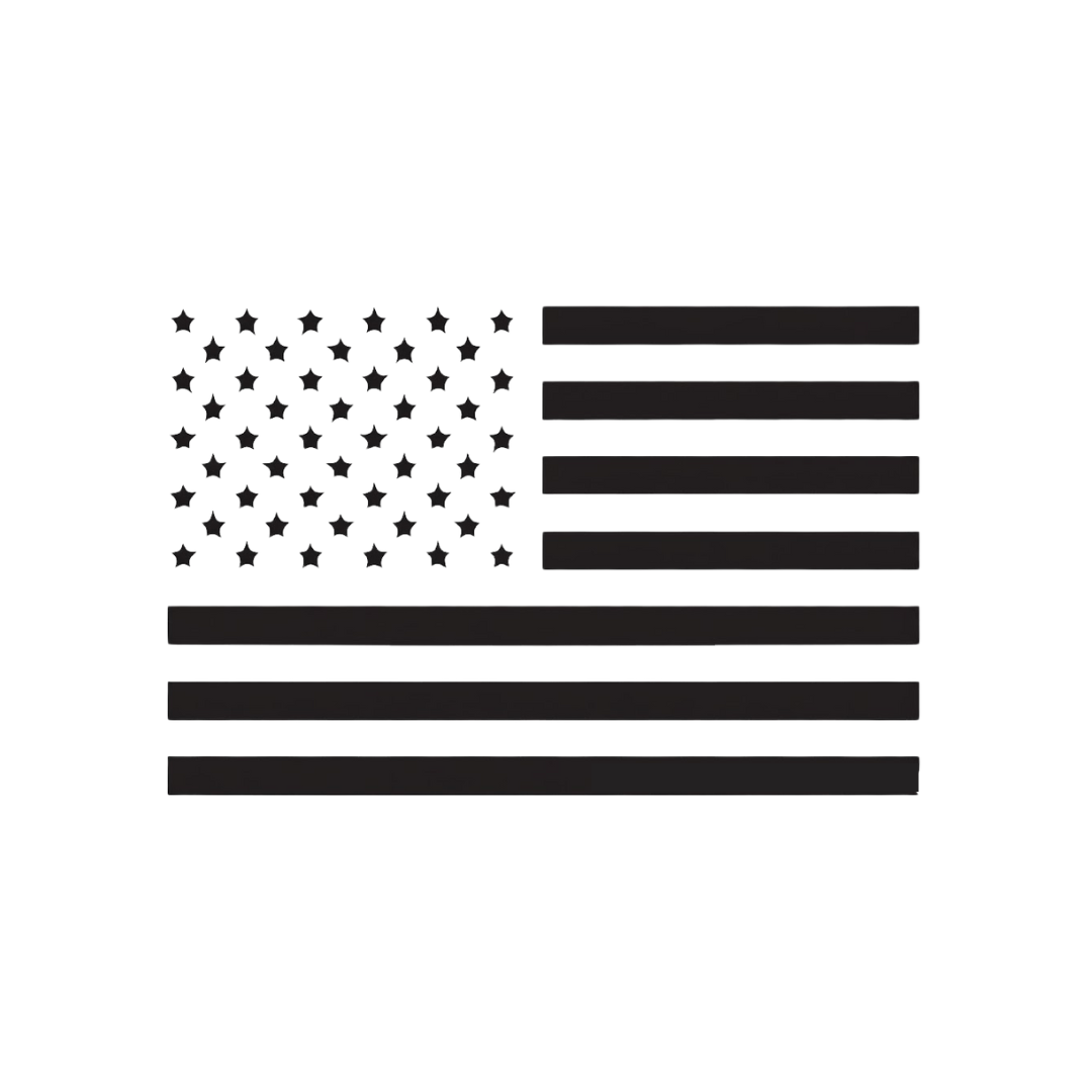 American Flag Stencil Stars and Stripes Template