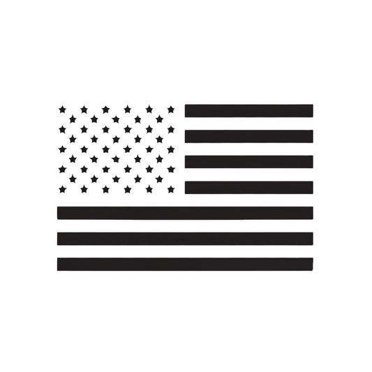 American Flag Stencil Stars and Stripes Template