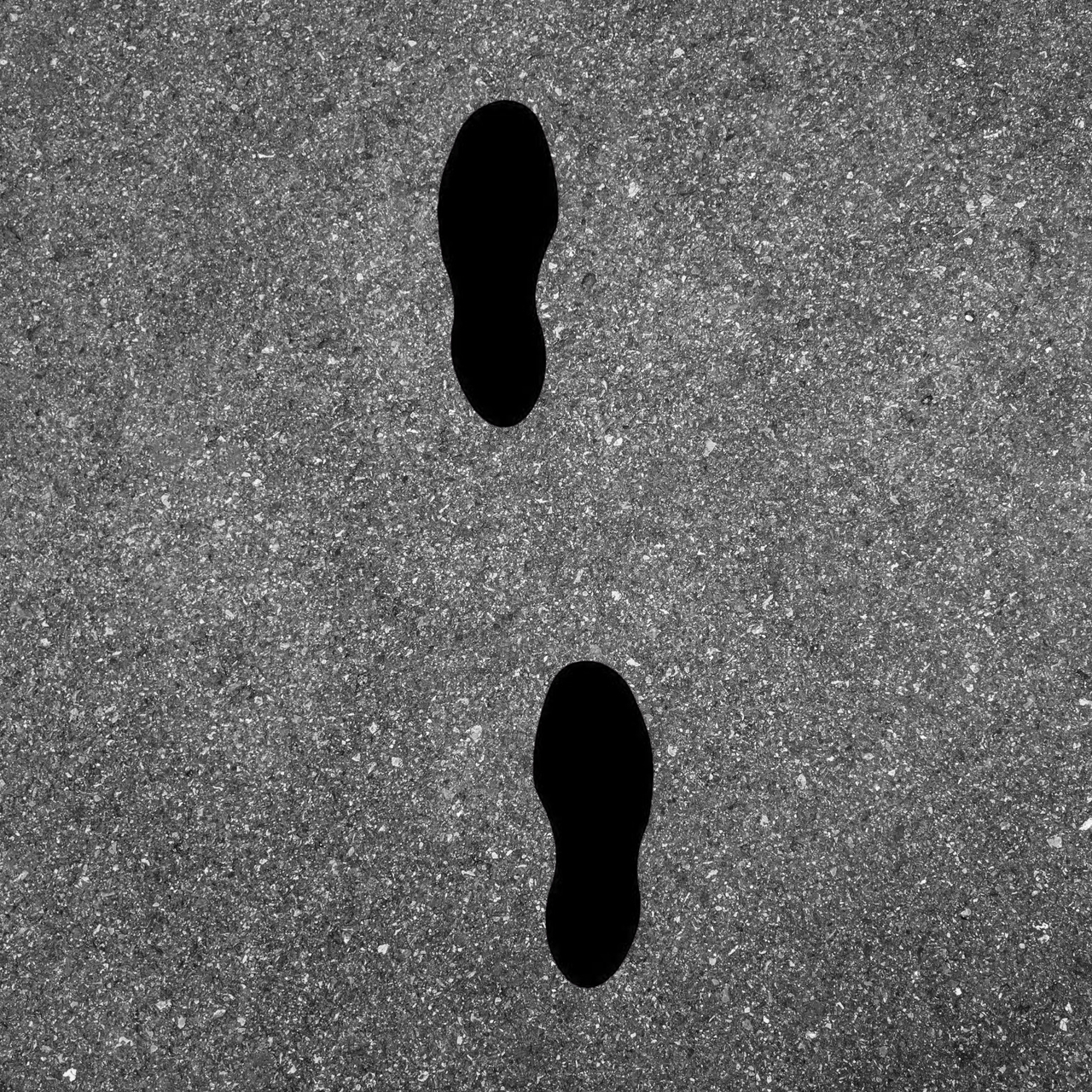 Safety Floor Footsteps Marking Stencil