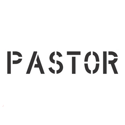 PASTOR Stencil Parking Lot Template