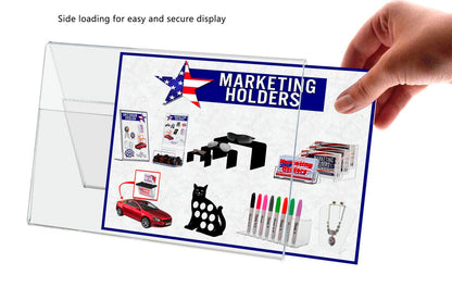 6"W x 4"H A Frame Sign Holder Double Sided Table Tent