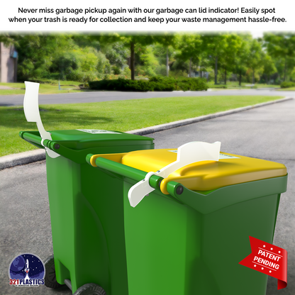 Trash Flag Indicator – Custom Numbers | Patents Pending