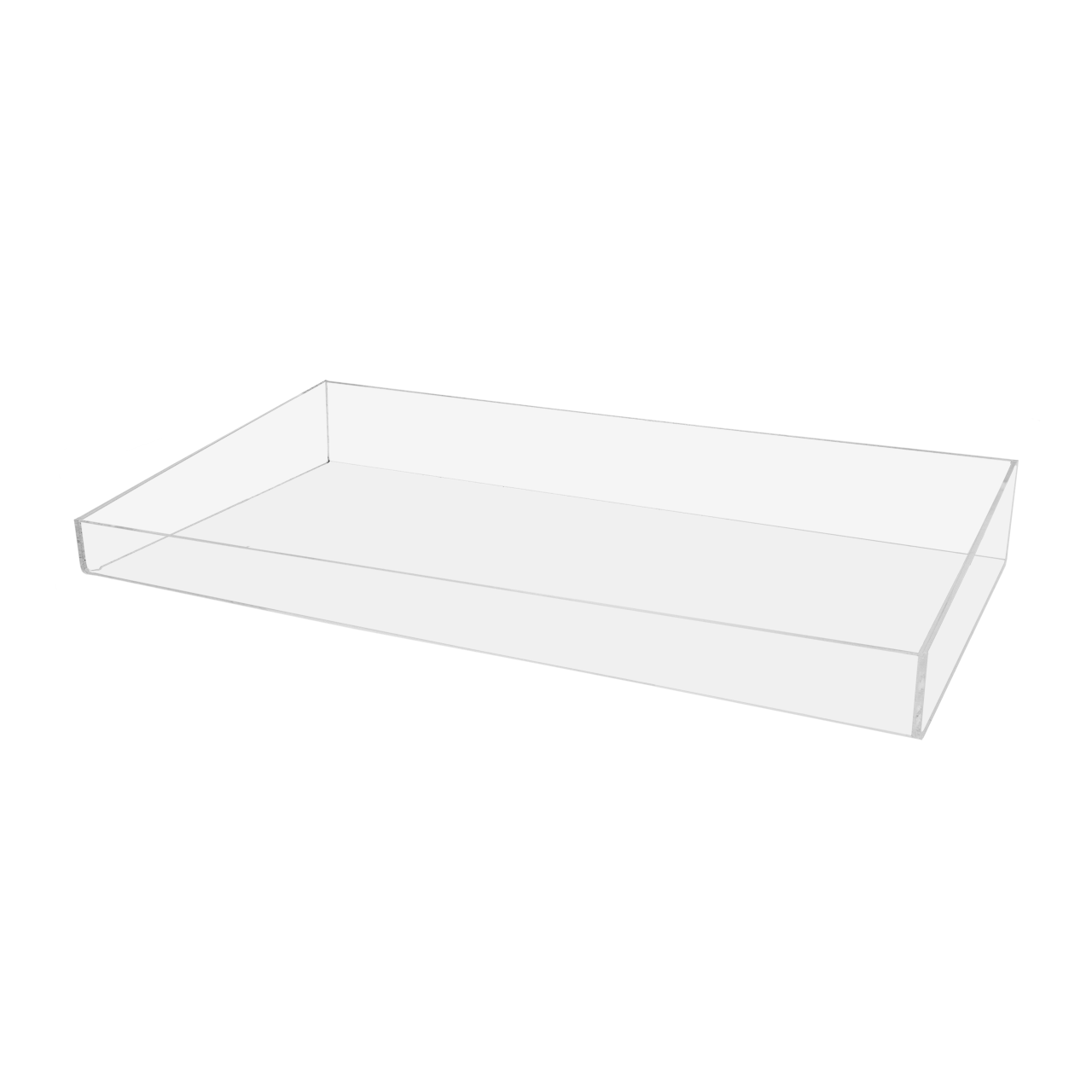 14"W Tray Clear Acrylic Merchandise Organizer