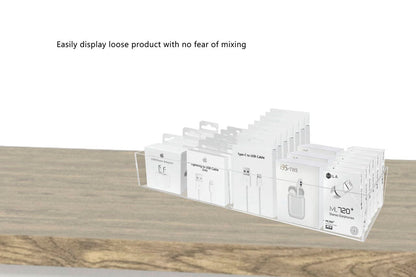 Sixteen and a Half Inches Wide by Two and a Half Inches High Double Great for organizing retail items