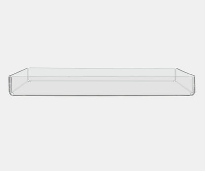 9"W x 1"H Cosmetic Storage Display Tray for Vanity Countertops