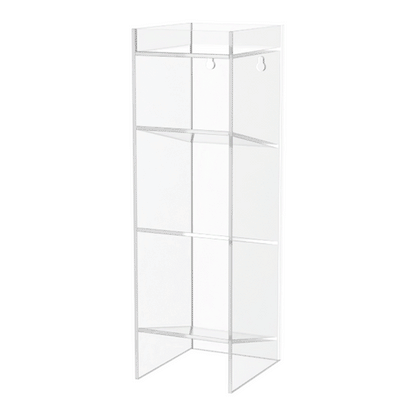 Acrylic Test Tube 3 Compartment Organizer