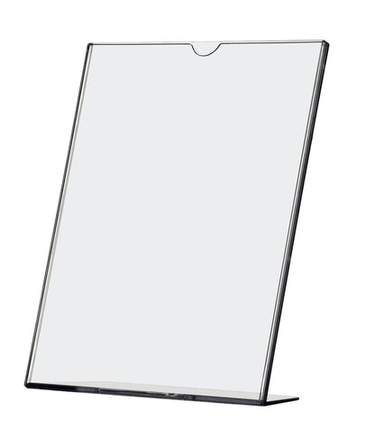 Sign Holder TRU-VU® Table Tent Top Load Wide Base