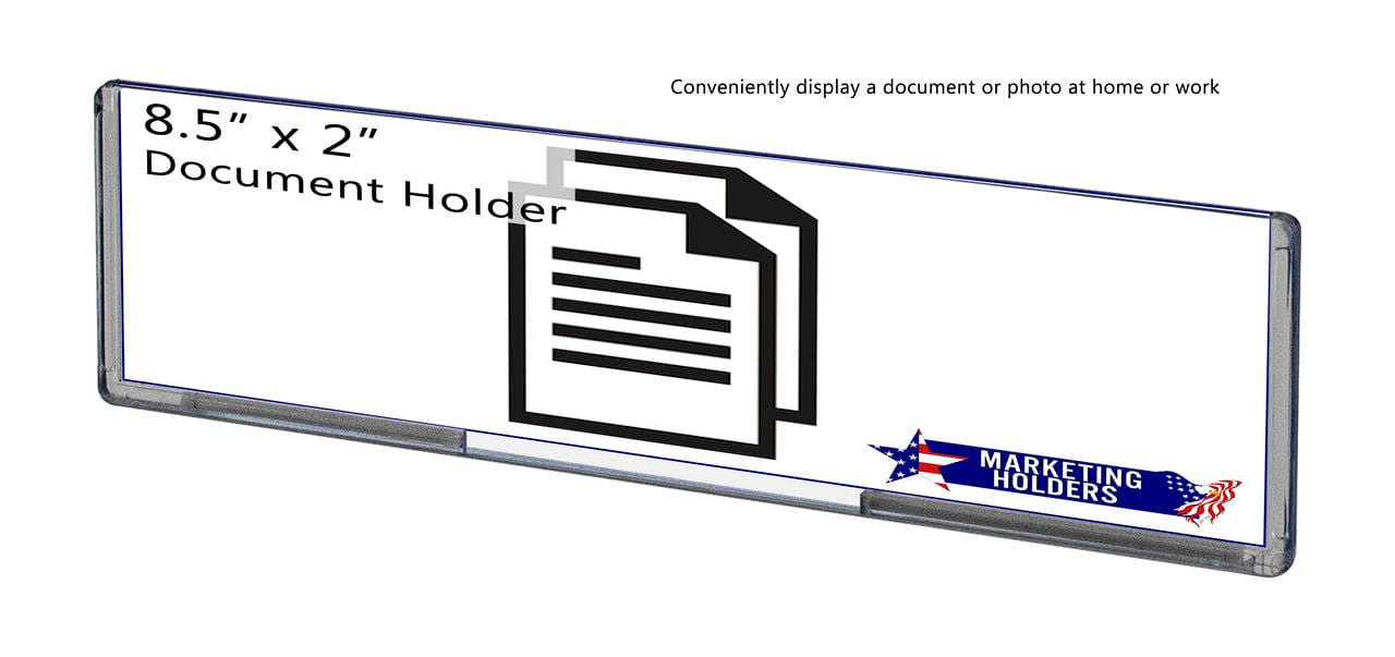 Signage Label Holder nameplate