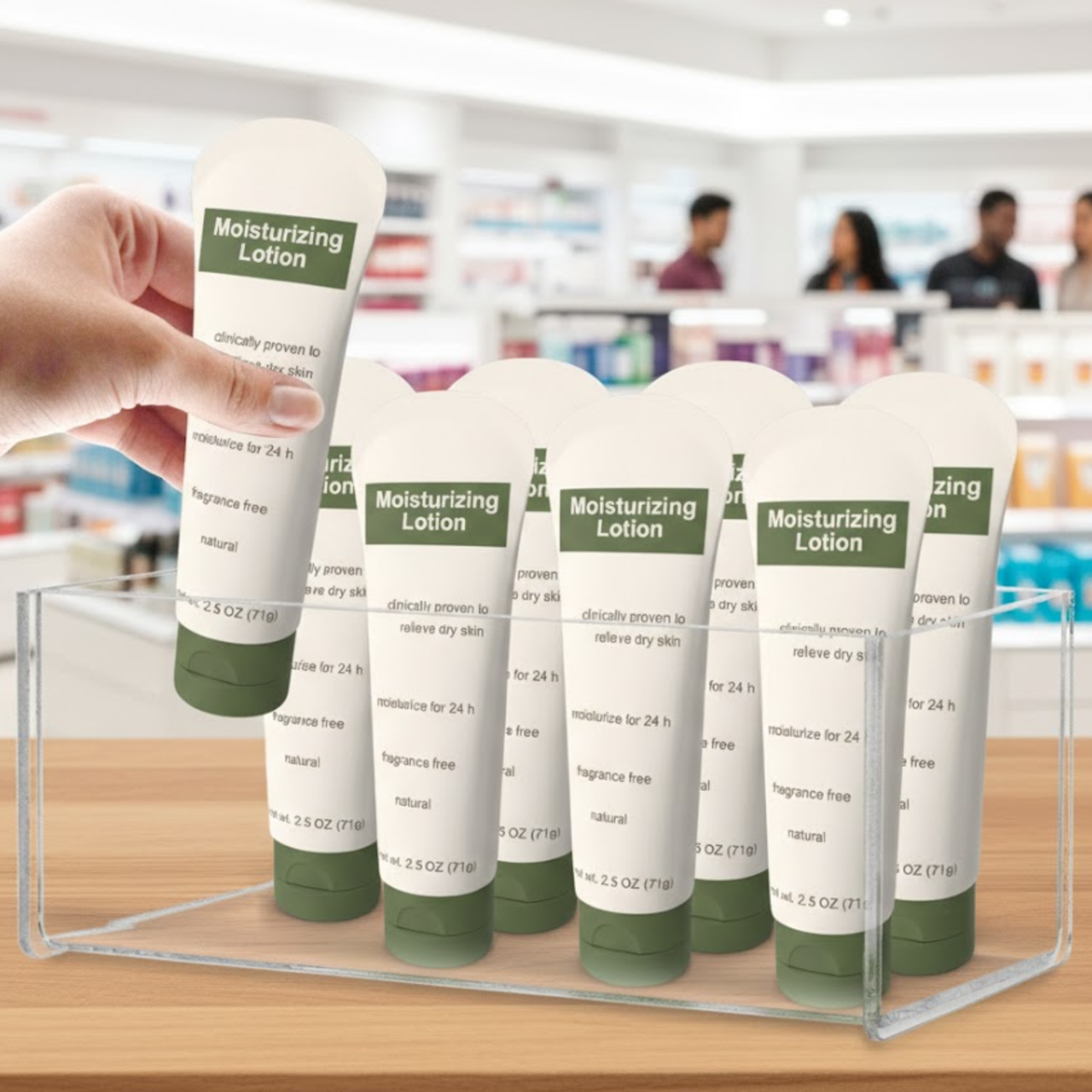 8"W Retail Storage Display Bin