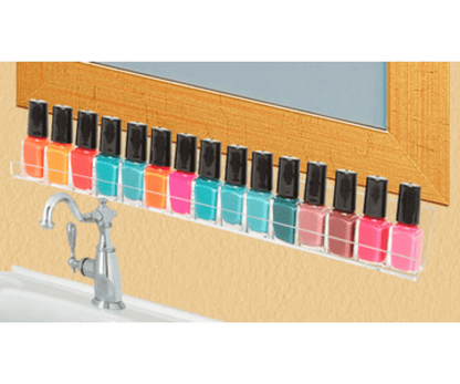 Clear Acrylic 15"W Floating J Shelf