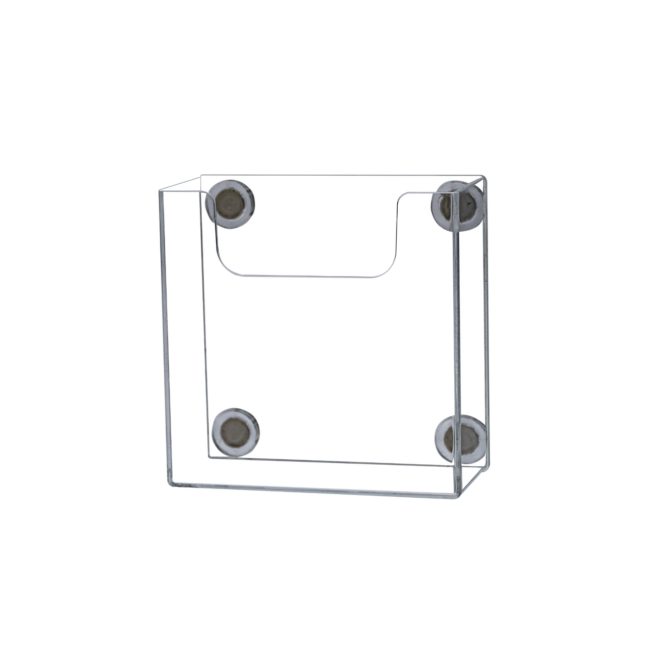Magnetic Extra Deep Trifold Brochure Holder for 4"W Rack Cards