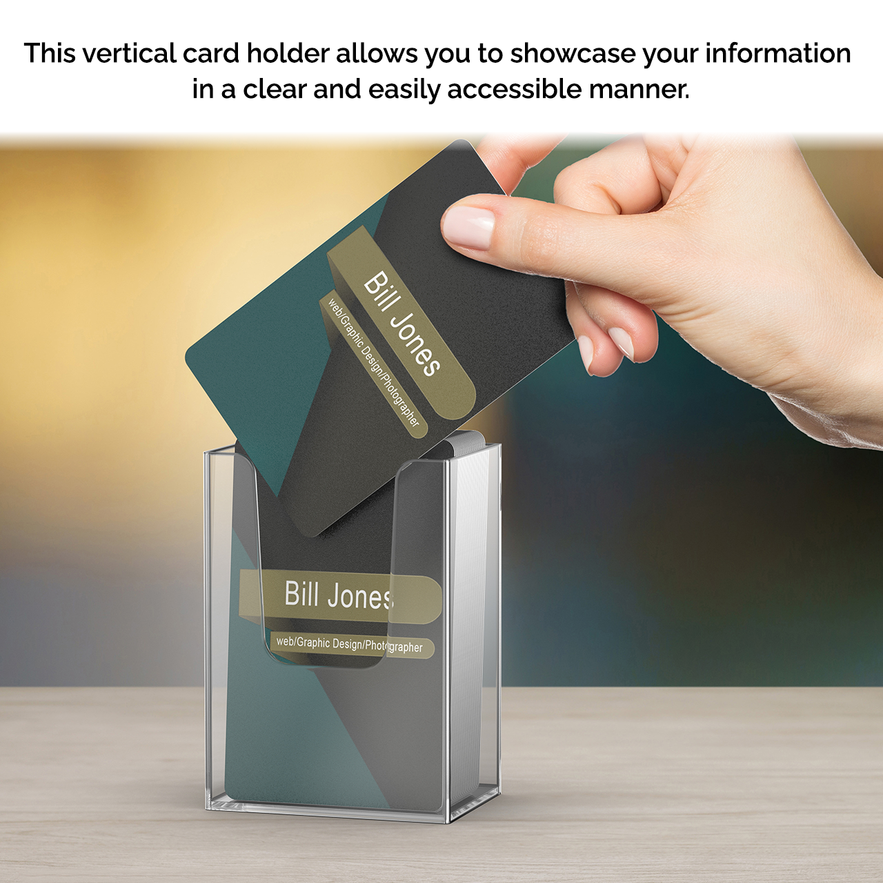 Take One Countertop Gift Card Display