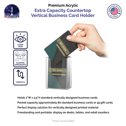 Tabletop Contact Card Holder