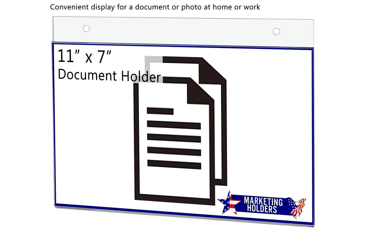 Convenient display for a document or photo at home or work