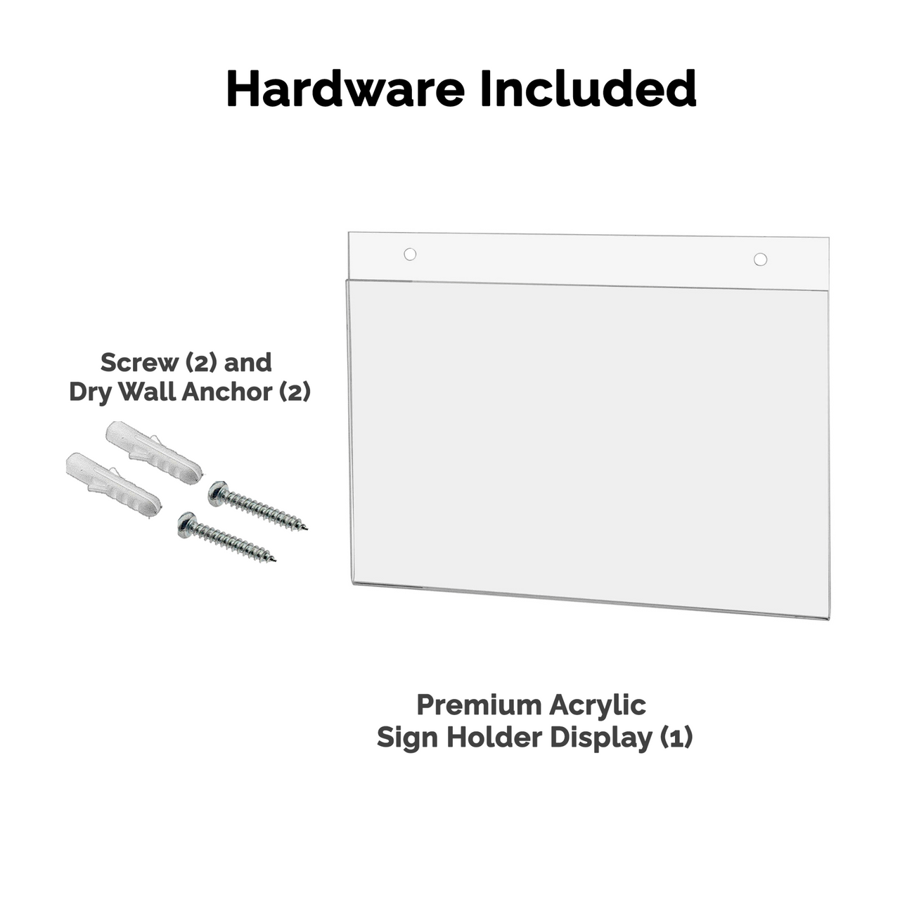 Hanging Hardware Included