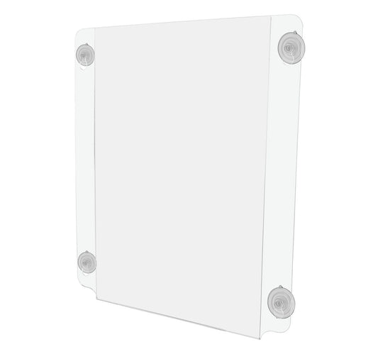 12"W x 18"H Window Sign Holder Double Sided with Suction Cups
