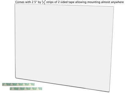 14"W x 11"H Wall Sign Holder with Double Sided Tape