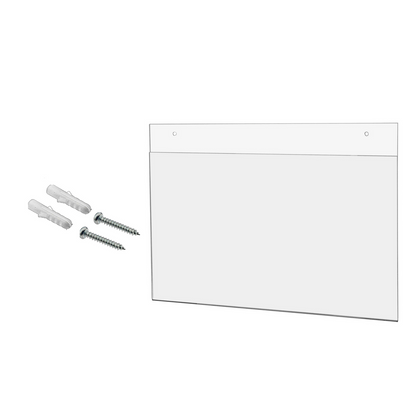 14"W x 8.5"H Wall Sign Holder with Hanging Hardware