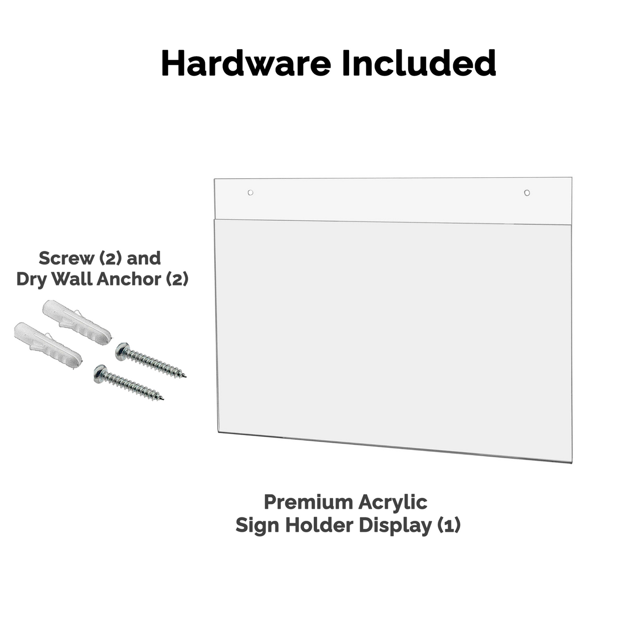 Hanging Hardware Included