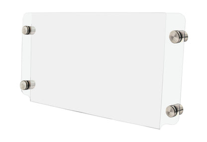 17"W x 11"H Sign Holder with Standoffs Image Poster Wall Frame