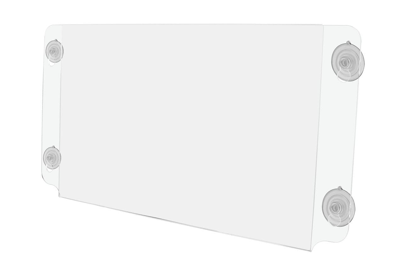 17"W x 11"H Window Poster Holder Double Sided with Suction Cups