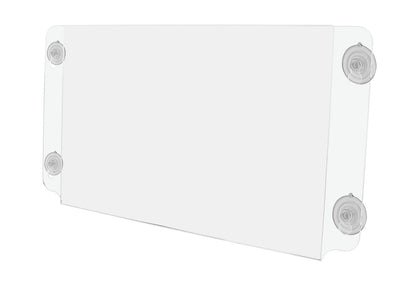 17"W x 11"H Window Poster Holder Double Sided with Suction Cups