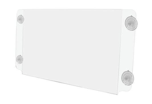 17"W x 11"H Window Poster Holder Double Sided with Suction Cups