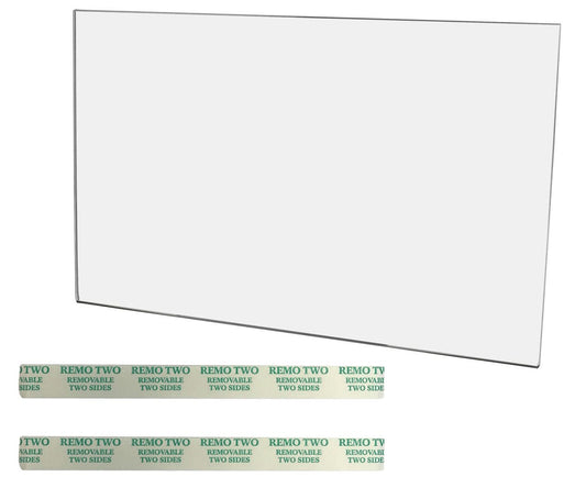 18"W x 12"H Wall Sign Poster Holder with Double Sided Tape