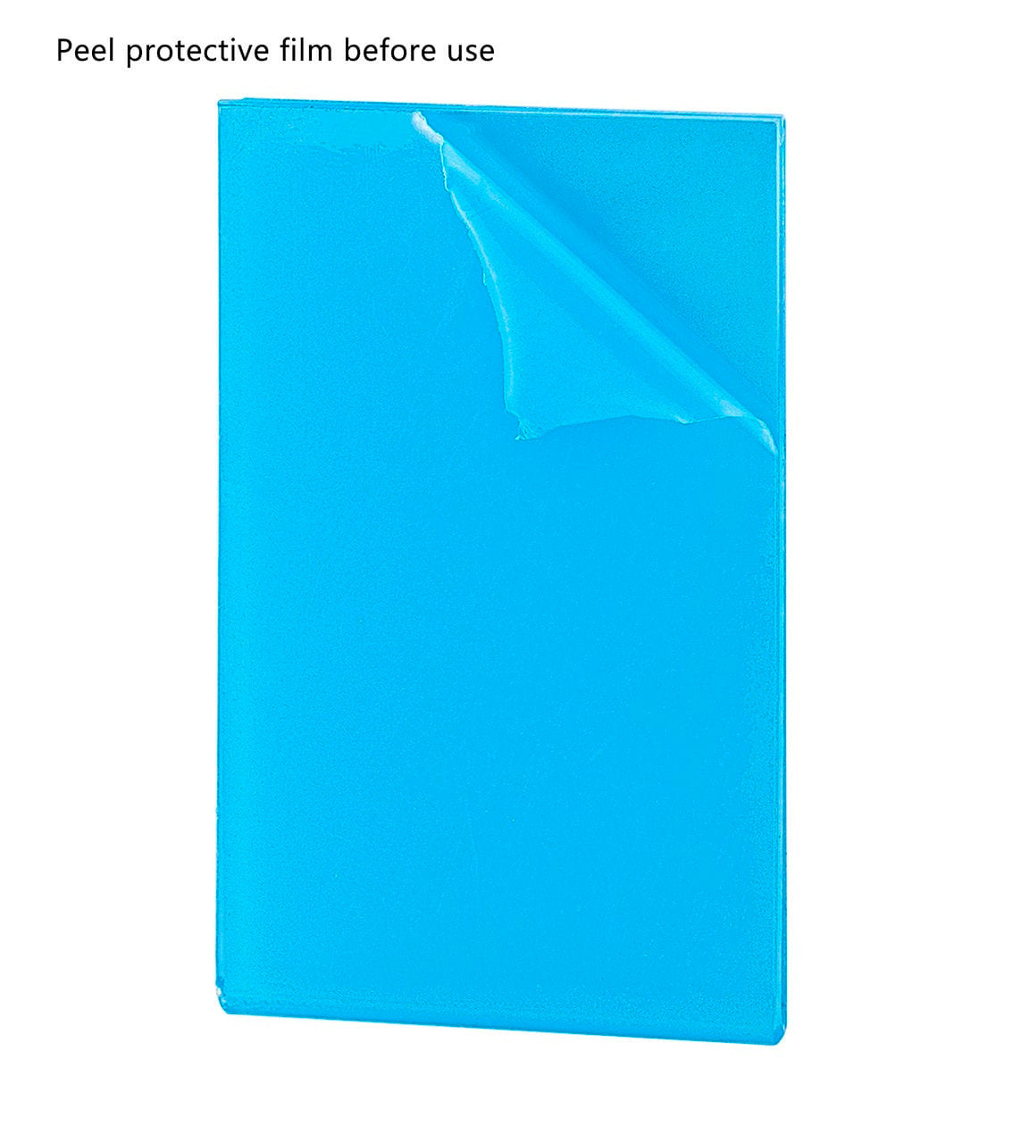 Two Inches Wide by Three and a Half Inches High Small Sign Holder Ad Frame Double Sided Adhesive Tape peel protective film