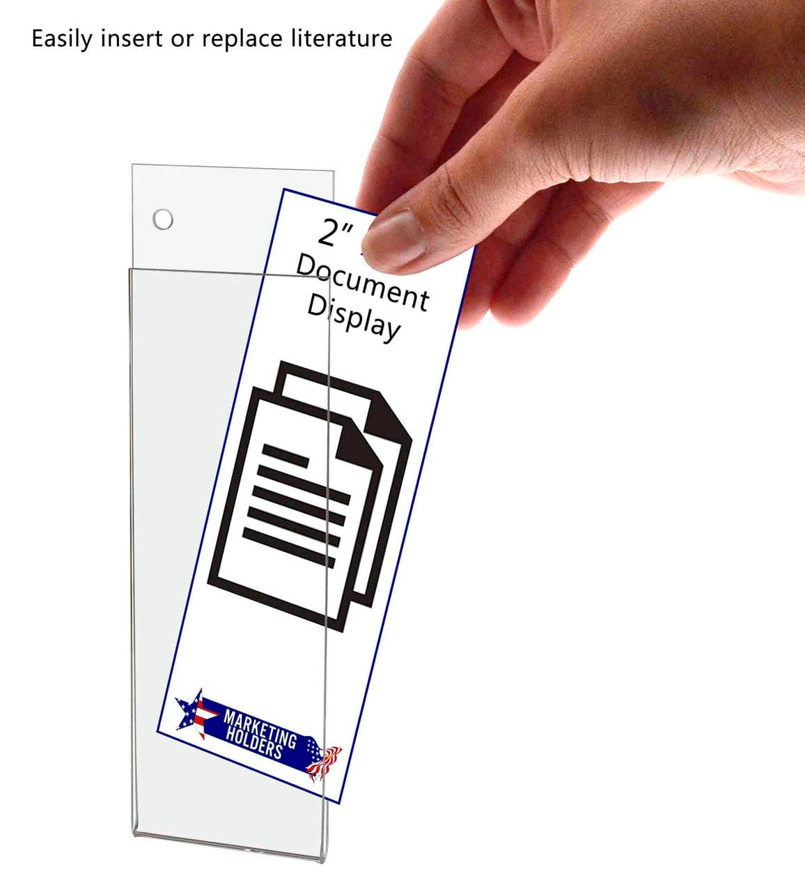 Photo Booth Strip Frame Holder Wall Two Inches Wide by Six Inches High