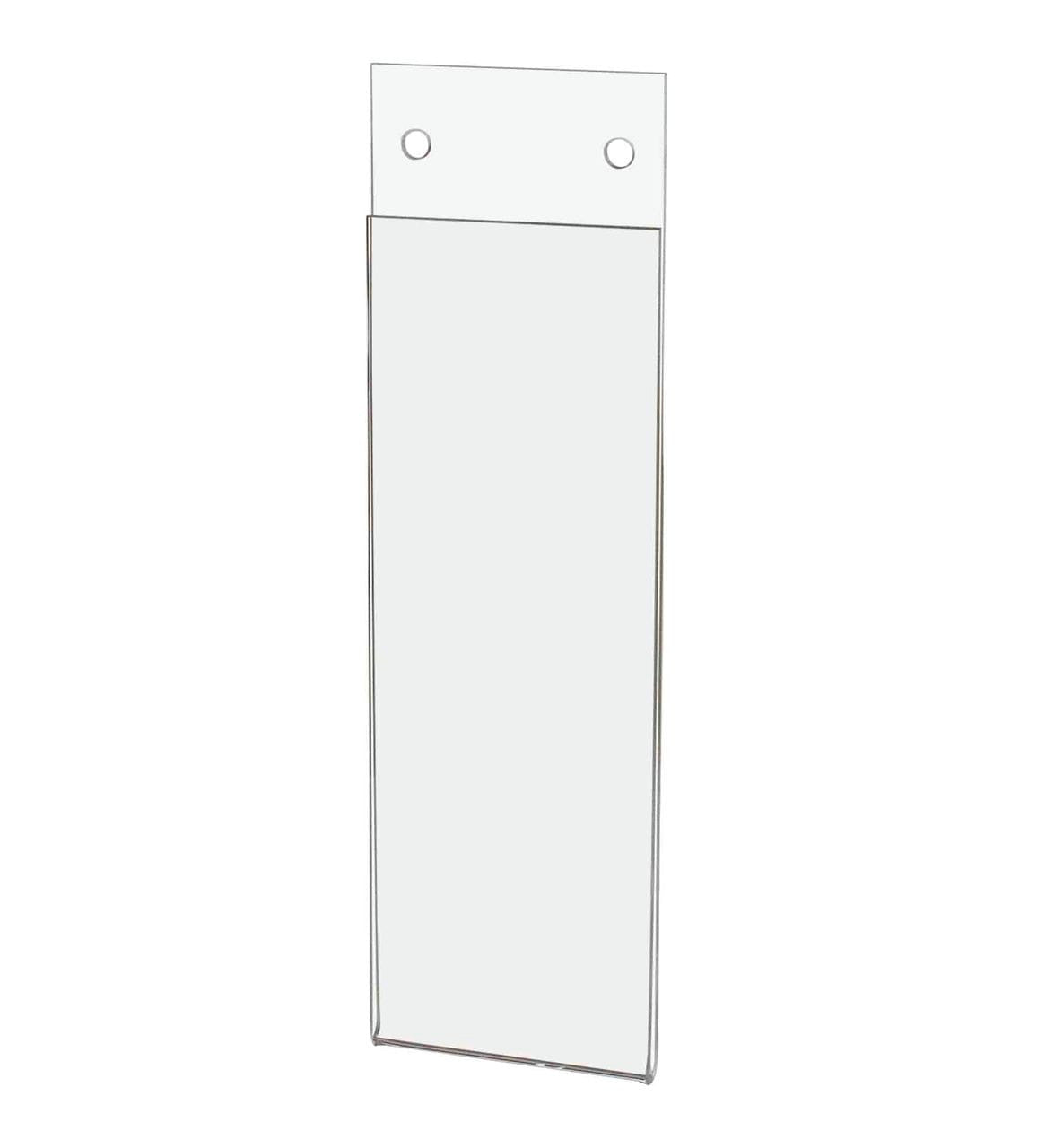 Photo Booth Strip Frame Holder Wall Mount With Holes Two Inches Wide by Six Inches High