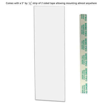 Photo Booth Strip Display 2"W x 6"H Vertical Small Sign Holder