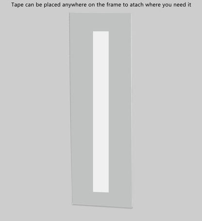 Photo Booth Strip Display 2"W x 6"H Vertical Small Sign Holder