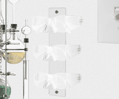 3 Pair Sunglasses Eyeglasses Display Safety Glasses Holder Wall