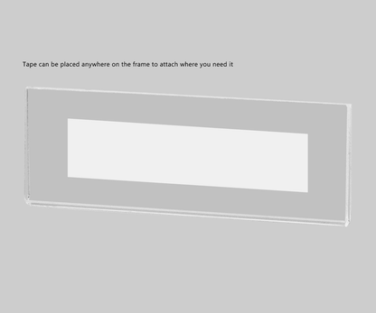 Name Plate Sign Holder Small Office Door Label