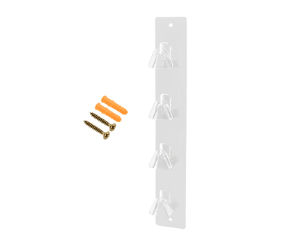 4 Tier Eyeglasses Eyewear Shades Organizer Wall Rack Holder