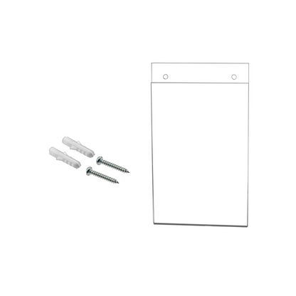 4"W x 6"H Wall Sign Holder with Hanging Hardware