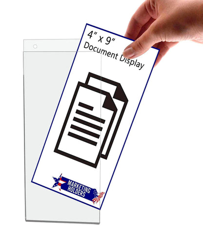 Ad Frame Sign Holder with literature