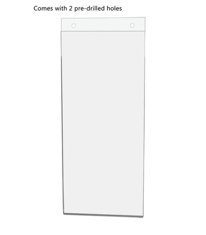 5"W x 11"H Lobby Sign Frame Wall Mount Office Information Display